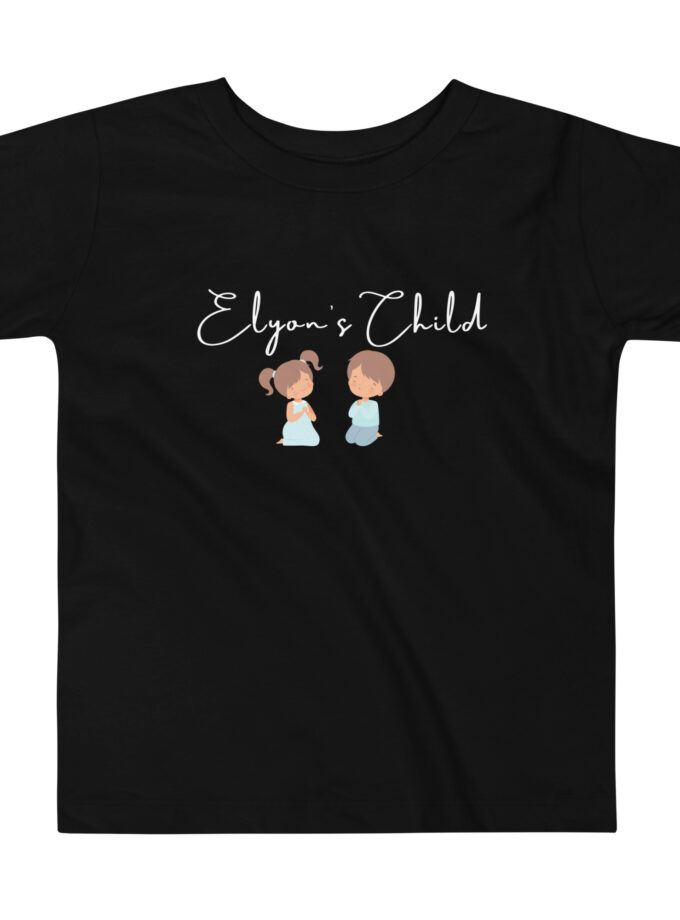Elyon's Child Toddler Staple Tee Black Front