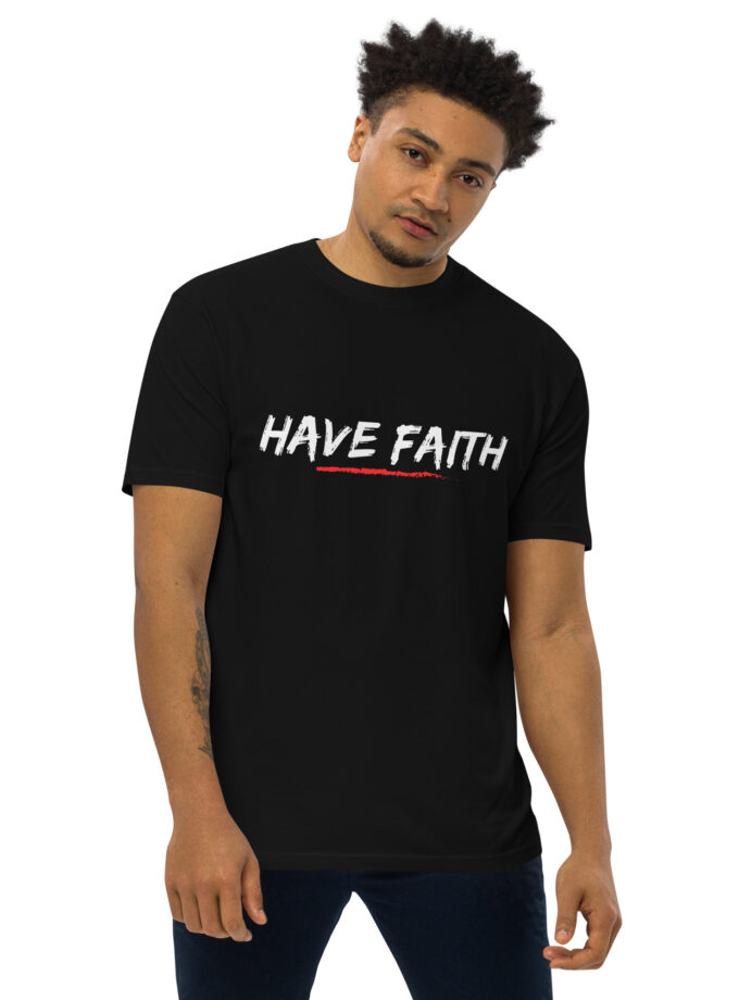 Have Faith-Tee Black Front