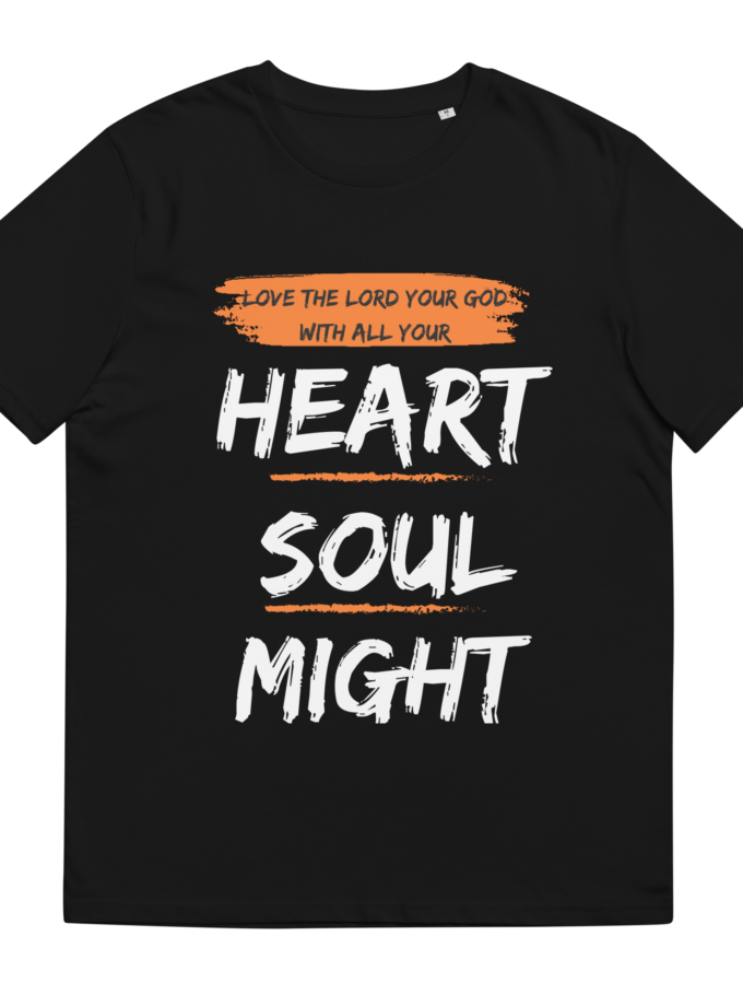 Heart Soul Might Unisex-Cotton T-Shirt